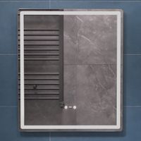 Зеркало с подсветкой VIGO Geometry Step 600 арт-148 — фото 4, Зеркала в ванную комнату