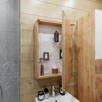 Товар: Комплект мебели для ванной Бриклаер , дуб золотой/белый арт-Форест 50B - фото 9 Комплект мебели для ванной Бриклаер , дуб золотой/белый арт-Форест 50B — фото 9, Комплекты мебели для ванной