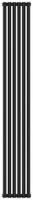 Отопительный радиатор Сунержа Эстет-00 1800х270 6 секций Тёмный титан муар арт-15-0332-1806 — фото 4, Радиаторы отопления