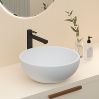 Раковина Ambassador Queen (450*450*175) БЕЛАЯ МАТОВАЯ арт-116T20101 — фото 2, Раковины накладные