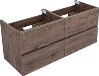 Тумба с раковиной Aquanet Алвита new 60 2 ящ. цв.дуб веллингтон табак арт-00335685 — фото 14, Тумбы с раковиной