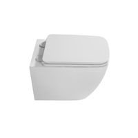 Унитаз подвесной Grossman Thin Rim GR-5603S (520х365х345) тонкий ободок,белый с тонкой крышкой,микролифт,1 место — фото 2, Подвесные унитазы