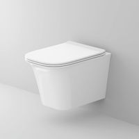 Унитаз подвесной Grossman Classic GR-4463S (490х335х350) безободковый,белый с тонкой крышкой,микролифт,1 место — фото 1, Подвесные унитазы