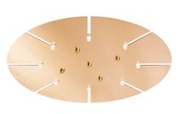 Товар: Потолочная база арт-Потолочная база D600-8 BRASS - фото 2 Потолочная база арт-Потолочная база D600-8 BRASS — фото 2, Освещение