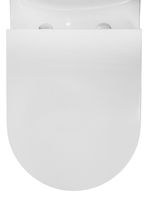 Унитаз-компакт Azario Kano 370х630х800 напольный, безободковый, в комплекте с быстросъемным сиденьем микролифт арт-93590 — фото 8, Напольные унитазы