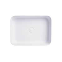 Товар: Раковина Loreto lungo 495 округлая, белый матовый, MonteBianco арт-12017 - фото 4 Раковина Loreto lungo 495 округлая, белый матовый, MonteBianco арт-12017 — фото 4, Раковины накладные