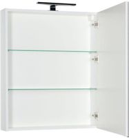 Зеркальный шкаф Aquanet Алвита 70 белый арт-00184038 — фото 2, Зеркальные шкафы в ванную