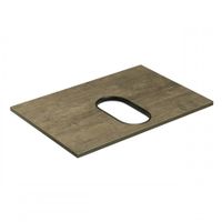 Столешница ЛОФТ ФАБРИК 65, дуб кантри (под раковину ОДРИ, GEOMETRY 45) 1A242903LTDY0 — фото 2, Столешницы под раковину