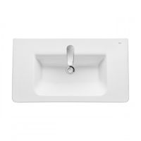 Товар: GAP UNIK Мебельная раковина 80, белая, ROCA арт-7327470000 - фото 2 GAP UNIK Мебельная раковина 80, белая, ROCA арт-7327470000 — фото 2, Раковины встраиваемые сверху