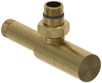 Вентиль Вентиль Сунержа угловой цилиндр (G 1/2" НР х G 1/2" НР) Состаренная латунь арт-051-1400-1212 — фото 3, Комплектующие для полотенцесушителей