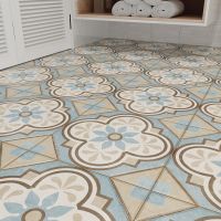 16067 Плитка грес глаз. Daisy_Cers Серо-голубой 29,8*29,8 _пэчворк рельеф 1 \50,88 — фото 1, Керамическая плитка