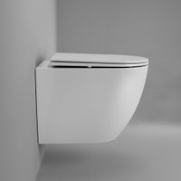 Унитаз подвесной Grossman Thin Rim GR-5601S (520х360х360) тонкий ободок,белый с тонкой крышкой,микролифт,1 место — фото 9, Подвесные унитазы