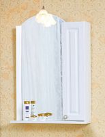 Товар: Зеркало со шкафом Бриклаер АННА 60 см, правое 4627125411373 - фото 1 Зеркало со шкафом Бриклаер АННА 60 см, правое 4627125411373 — фото 1, Шкафы для ванной