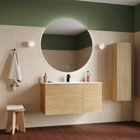 Зеркало с подсветкой и термообогревом, 100 см, Bild, IDDIS, арт-BIL10T0i98 — фото 1, Зеркала в ванную комнату