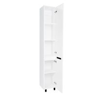 Шкаф-пенал VIANT БЕРЛИН 30 напольный белый (VBER300BEL-PEN) — фото 1, Пеналы для ванной комнаты