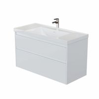 Тумба под раковину Aquanet Nova Lite 2.0 110 белый глянец арт-00346314 — фото 2, Тумбы под раковину