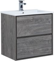 Тумба под раковину Aquanet Милан 65 дуб рошелье арт-00339966 — фото 1, Тумбы под раковину