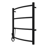 Полотенцесушитель электрический AZARIO VERONA 500/600 4 секции, диммер слева, черный арт-AZ04756B — фото 6, Электрические полотенцесушители