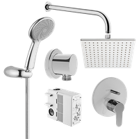 Товар: Win S Набор встроенной душевой системы хром VITRA арт-A49265EXP - фото 1 Win S Набор встроенной душевой системы хром VITRA арт-A49265EXP — фото 1, Встраиваемые душевые комплекты