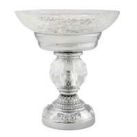 CRISTALIA Mыльница настольная, стекло/хром/Crystal 16791 — фото 1, Мыльницы
