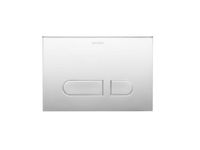 Клавиша смыва, Duravit, DuraSystem, для унитаза, шгв 217*10*146.5, цвет-белый арт-WD5001011000 — фото 1, Кнопки смыва