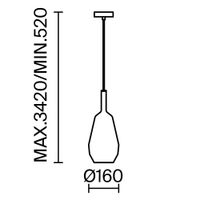 Подвесной светильник Maytoni MOD271PL-01B9 — фото 7, Подвесные светильники