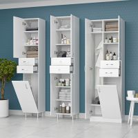 Шкаф-пенал арт-Э-05040-011Нж — фото 4, Пеналы для ванной комнаты