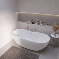 Ванна пристенная Grossman Classic (160х75х58),со смесителем на борту ,1 место арт-GR-12501-1 — фото 3, Акриловые ванны