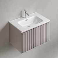 Товар: Тумба подвесная SANCOS Snob R 1.0 690х445х406, c одним ящиком оснащенным доводчиками Doha Soft, арт. SNR1.070SM - фото 2 Тумба подвесная SANCOS Snob R 1.0 690х445х406, c одним ящиком оснащенным доводчиками Doha Soft, арт. SNR1.070SM — фото 2, Тумбы под раковину