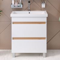 Тумба напольная SYDNEY 70 /2ящ/ AQUA DE MARCO 2070WCSYD/1 — фото 2, Тумбы под раковину