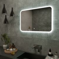 Товар: Зеркало с LED-подсветкой MARONI (80*55) /AQUA DE MARCO Mar80/55 - фото 2 Зеркало с LED-подсветкой MARONI (80*55) /AQUA DE MARCO Mar80/55 — фото 2, Зеркала в ванную комнату