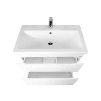 Тумба под раковину VIANT МАРСЕЛЬ 80 подвесная белый арт-VMAR80CO-T2Y — фото 4, Тумбы под раковину