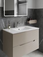 Agger Раковина встраиваемая санфарфор, белый глянец арт-ASF11800 — фото 3, Раковины встраиваемые снизу