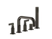 Товар: Смеситель для ванны и душа, Gessi, Inciso, тип открывания воды-двухрычажный, тип установки-на борт ванны, отверстия для монтажа-5, вынос излива, мм-193, цвет-Aged Bronze, в комплекте-переключатель, ручной душ-цилиндрический, диаметр,мм-32, шланг,мм-1500, цвет шланга-хром арт-58040.187 - фото 2 Смеситель для ванны и душа, Gessi, Inciso, тип открывания воды-двухрычажный, тип установки-на борт ванны, отверстия для монтажа-5, вынос излива, мм-193, цвет-Aged Bronze, в комплекте-переключатель, ручной душ-цилиндрический, диаметр,мм-32, шланг,мм-1500, цвет шланга-хром арт-58040.187 — фото 2, Смеситель для ванны