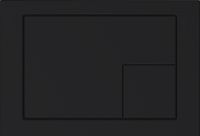 KK-POL 350/PPC/080-00-00 M10 Пластиковая панель смыва для инсталляции, цвет черный матовый — фото 1, Панели