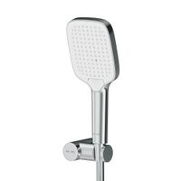 F0118F000 Func душ набор, шланг 1750мм, держатель ручного душа, ручной душ 103x257мм, 3 функции, хро — фото 2, Душевые гарнитуры