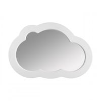 Зеркало КАСПЕР ОБЛАКО, навесное, белый матовый 1A283602CRE20 — фото 1, Зеркала в ванную комнату