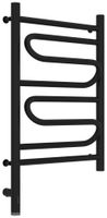 Полотенцесушитель электрический Сунержа Элегия 3.0 600х400 МЭМ левый Матовый чёрный арт-31-5818-6040 — фото 4, Электрические полотенцесушители