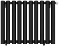 Отопительный радиатор Сунержа Кумир-0 EU50 правый 500х680 10 секций Матовый чёрный арт-31-0351-5010 — фото 6, Радиаторы отопления