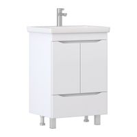 Тумба под раковину VIGO Grani 60 напольная белый (284) — фото 1, Тумбы под раковину