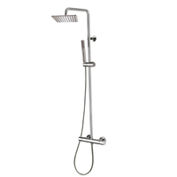 Душевая система Bossini Cosmo со смесителем цвет хром арт-L10174.030 — фото 1, Душевые стойки