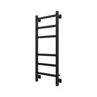 Полотенцесушитель электрический Grota Nosto 430х1000 черный Nosto 430х1000 RAL9005 EL — фото 6, Электрические полотенцесушители