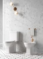 унитаз приставной CLASSIC компакт фаянсовый белый арт-871711 — фото 3, Напольные унитазы