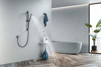 Товар: AQ2017BGM БЕТТА душевой гарнитур 3jet 65 см, оружейная сталь - фото 4 AQ2017BGM БЕТТА душевой гарнитур 3jet 65 см, оружейная сталь — фото 4, Душевые гарнитуры на штанге