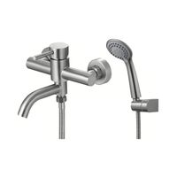 Смеситель для ванны G.Lauf ZAP3-A090, нержавеющая сталь — фото 1, Смеситель для ванны