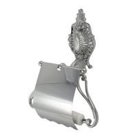 ELISABETTA Бумагодержатель закрытый (с крышкой), хром 17024 — фото 1, Держатели туалетной бумаги