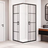 Душевой уголок квадратный с раздвижными дверями - RGW PA-34B 900x900 06083499-84 — фото 2, Душевые уголки