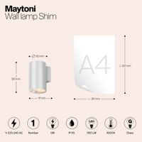 Товар: Настенный светильник (бра) Outdoor O303WL-L5W3K - фото 11 Настенный светильник (бра) Outdoor O303WL-L5W3K — фото 11, Уличное освещение