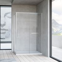 Товар: Душевой уголок Slim Soft VSR-1SS9012CLBN, 1200*900, брашированный никель, стекло прозрачное - фото 3 Душевой уголок Slim Soft VSR-1SS9012CLBN, 1200*900, брашированный никель, стекло прозрачное — фото 3, Прямоугольные душевые уголки