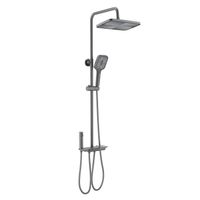 Товар: AQ3040BGM ПОЛАРИС душевая система (смеситель для ванны) 295х195мм, оружейная сталь - фото 15 AQ3040BGM ПОЛАРИС душевая система (смеситель для ванны) 295х195мм, оружейная сталь — фото 15, Душевые системы